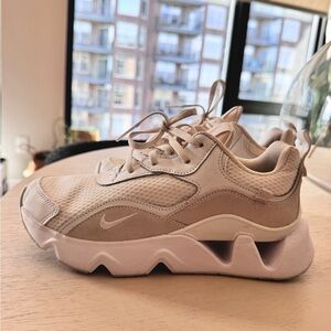 Women's Beige Nike Sneakers